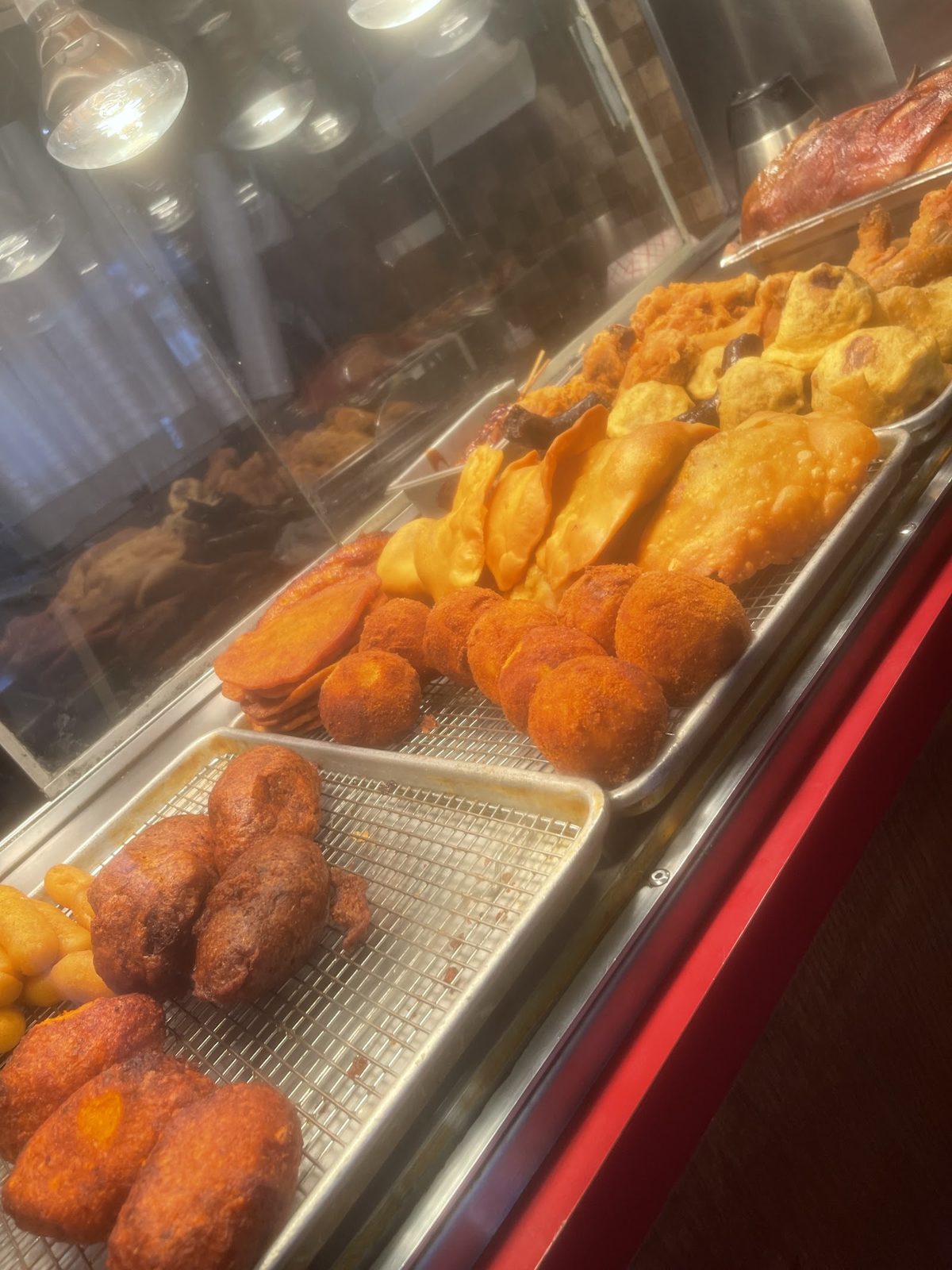Alcapurrias and frituras in the case